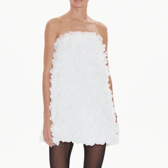 Nuala Mini Dress in White - Picture 1 of 3